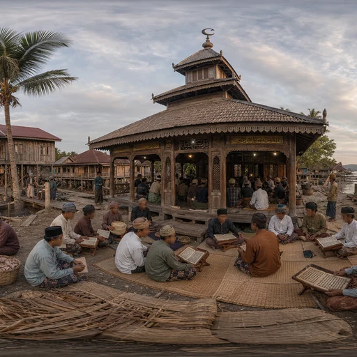 Bugis Coastal Mosque Life