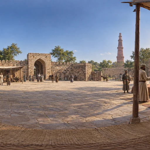 The Court of Razia Sultan