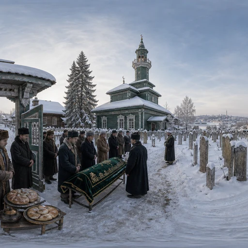 Tatar Winter Cemetery Prayer